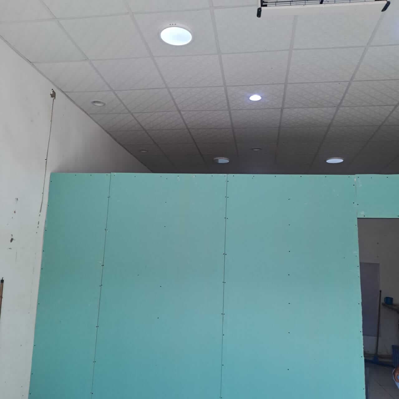 جبس بورد جدار وسقف مستعار - مشروع سكني